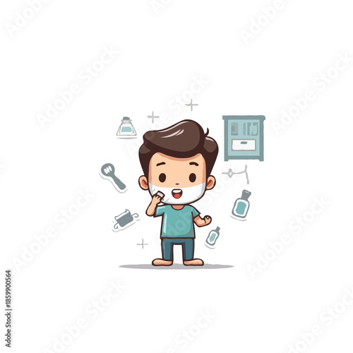 flat icon illustration color 6