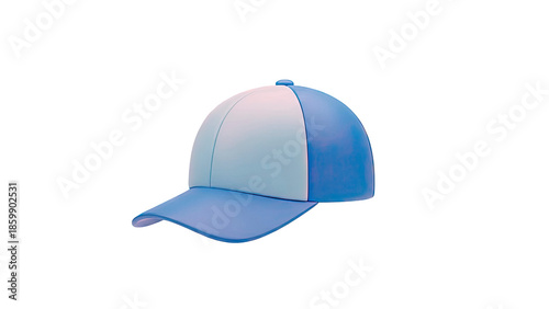 Two-Tone Blue Baseball Cap