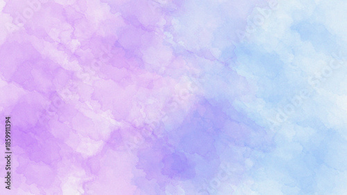 abstract watercolor background with clouds