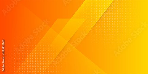 Dynamic abstract fluid geometric colorful gradient orange shape background.