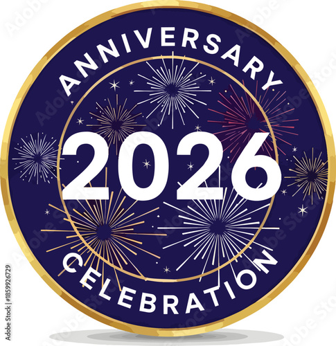 Happy New Year hasil akhir 63 Celebration with Fireworks and Balloons