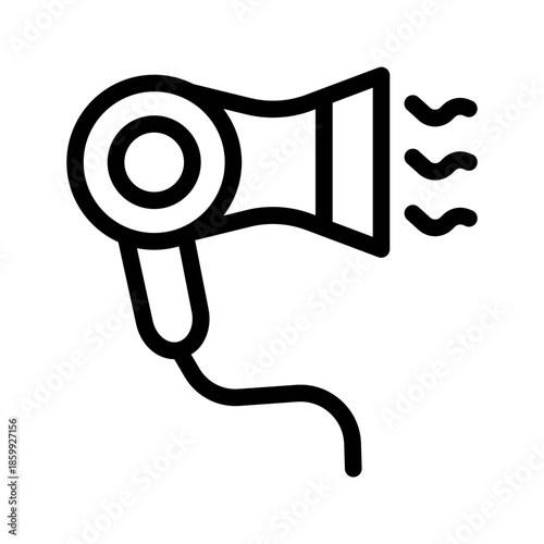 hair dryer icon