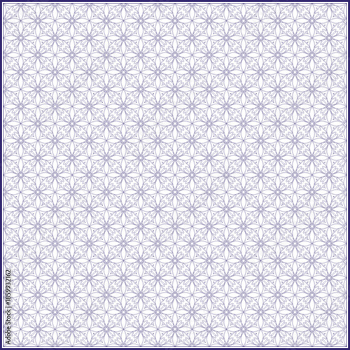 unique coins shape pattern with symmetrical batik style