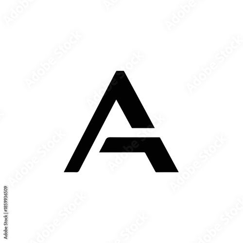 Minimal Letter A Monogram Logo Template – Modern Geometric Black and White Flat Vector Design Free Download Minimal Letter A Monogram Logo Template – Modern Geometric Black and White Flat Vector Design - GFXLoad