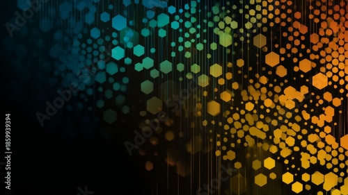 Abstract blue and white technology background with digital data connections, futuristic network design, glowing points, and high-tech computing system for creative banners, posters, website templates,