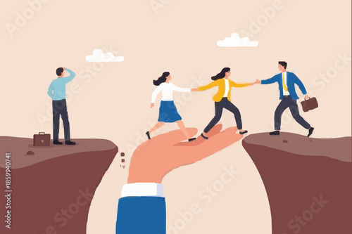 People Helping Each Other