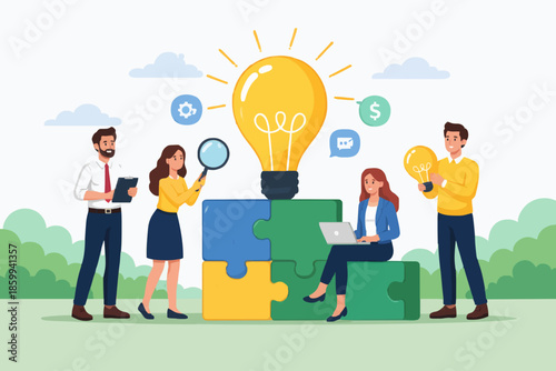 Teamwork and Bright Ideas