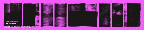 Fotografi Xerox linocut stamps