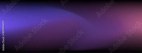 Smooth blend of purple pink and black colors