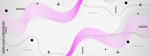 Abstract pink waves and shapes suitable for backgrounds, textile designs, packaging, and print materials needing a modern and vibrant touch