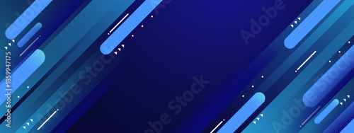 Blue abstract design with geometric shapes background suitable for web banners, presentations, digital art, and print materials. Modern, versatile, and eye catching