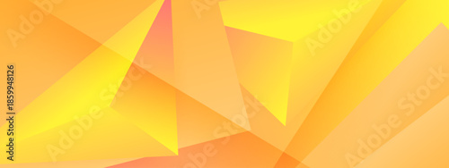 Abstract geometric design in warm yellow and orange colors suitable for branding, backgrounds, prints, and web graphics with a modern feel