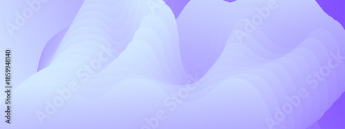 Abstract smooth gradient pastel waves in lavender hues are perfect for backgrounds, website designs, social media posts, and print collateral