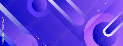 Abstract purple gradient background with geometric shapes, perfect for modern designs, presentations, posters, and web graphics needing a contemporary touch