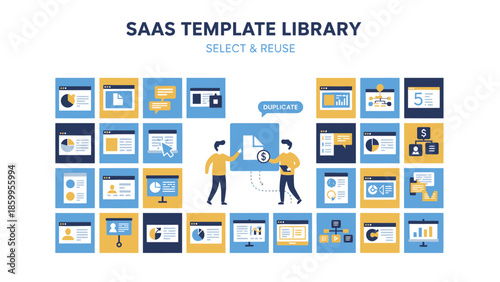 SaaS Template Library for Efficient Project Management and Design.