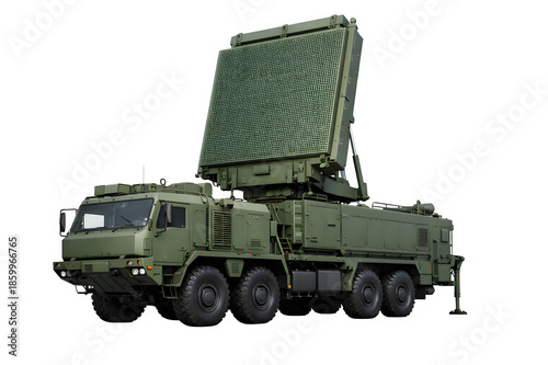 Wallpaper Mural Mobile Early Warning Air Defense Radar Vehicle with Phased-Array Antenna Torontodigital.ca