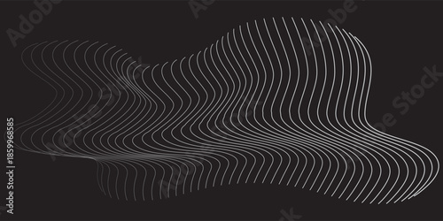 The Art of Elevation and Geographic Precision: A Topographic Map Featuring Delicate, Flowing Contour Lines with Varying Shades of Terrain Depth on a White Textured Background