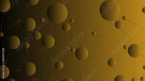 Abstract Molecular Structure background