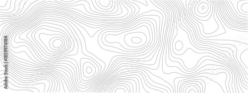 Abstract Seamless Minimal Geometric Background with Black Line Design and Circular Wave Motion