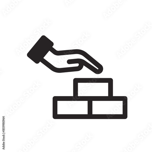 Smuggling Operation Line Icon of Organized Crime Icon Set