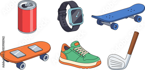 Skateboarding Essentials: Complete Gear Set