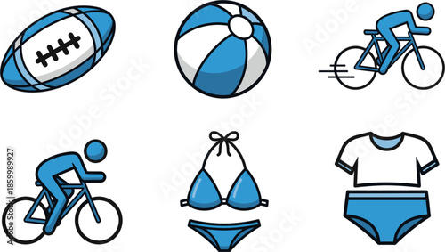 Summer Sports and Beach Essentials