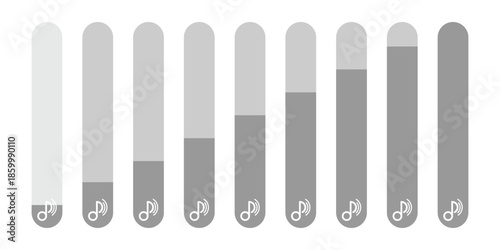 graph music volume icon