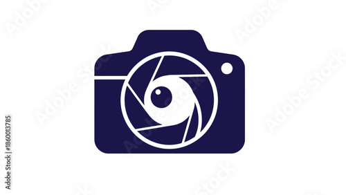 Camera icon representing photography and capturing visual moments with precision and clarity.