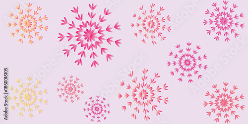 Winter card border of snow flakes falling vector background. Snowflake flying border macro illustration, card or banner with snow elements, flakes confetti scatter frame. Cold weather winter symbols.