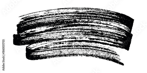 Brush paint stroke texture swatch Hand painted background Ink scribble dab clipart Paint smudge for tags and stamps design