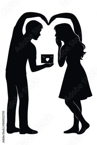 young boyfriend and girlfriend