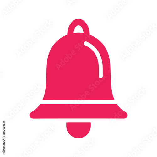 Pink Bell Icon