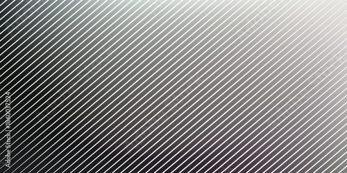 Abstract monochrome background featuring diagonal white lines over a smooth black-to-gray gradient