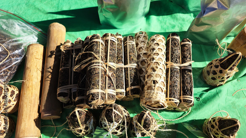 400 year old green Tea of phongsaly