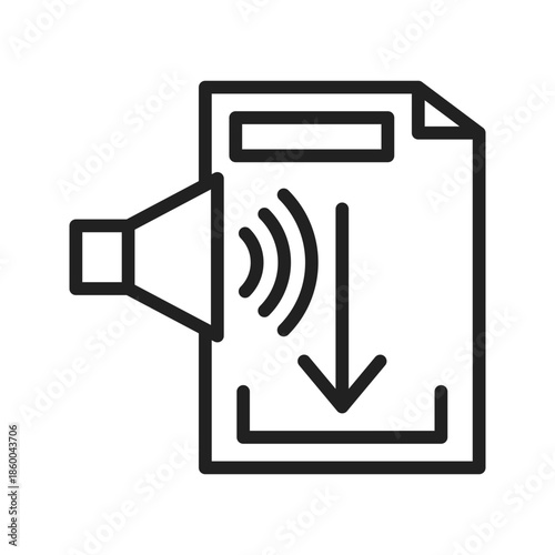 Audio Export Icon