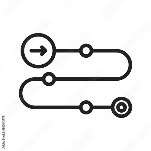 Multitrack Timeline Icon