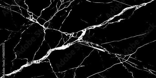 Elegant black marble texture with bold white natural veins,high-contrast abstract stone background,luxury surface pattern ideal for modern design,architecture,interiors,branding,and premium wallpapers