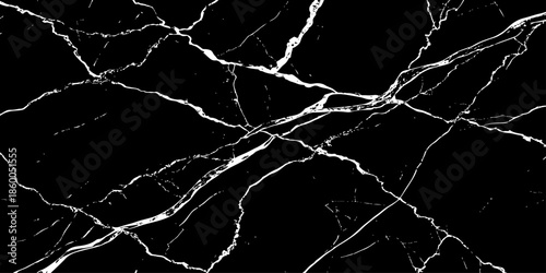 Elegant black marble texture with bold white natural veins,high-contrast abstract stone background,luxury surface pattern ideal for modern design,architecture,interiors,branding,and premium wallpapers