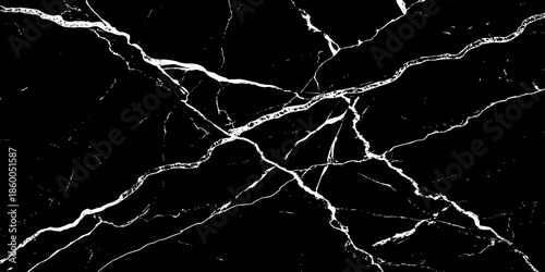 Elegant black marble texture with bold white natural veins,high-contrast abstract stone background,luxury surface pattern ideal for modern design,architecture,interiors,branding,and premium wallpapers