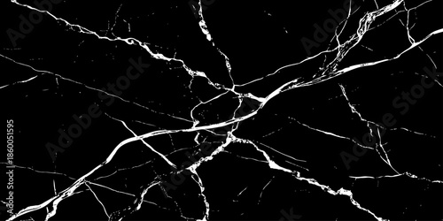 Elegant black marble texture with bold white natural veins,high-contrast abstract stone background,luxury surface pattern ideal for modern design,architecture,interiors,branding,and premium wallpapers