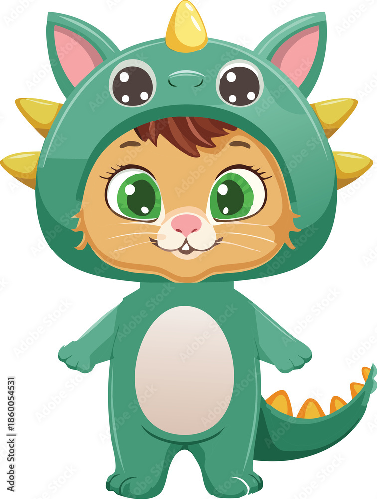 Fototapeta premium cat cartoon