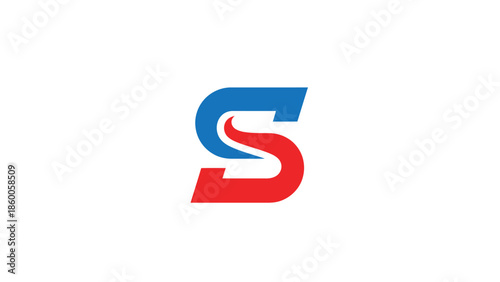 Stylish letter S logo design with a modern and creative look for branding.