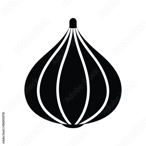 Garlic Cloves Icon Vector Illustration