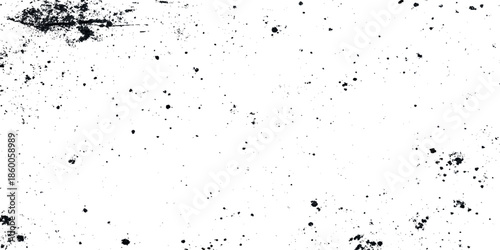 Bild auf Leinwand A monochromatic abstract grunge image displaying a dark indistinct shape atop a