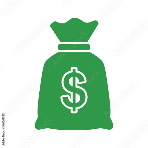 Money Bag Vector Icon