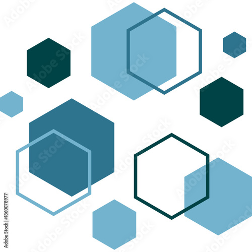Abstract Geometric Medical Decoration