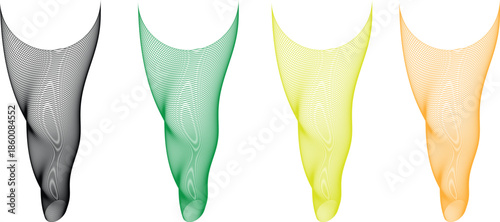 Manual hand art finger painting techniques for beginners