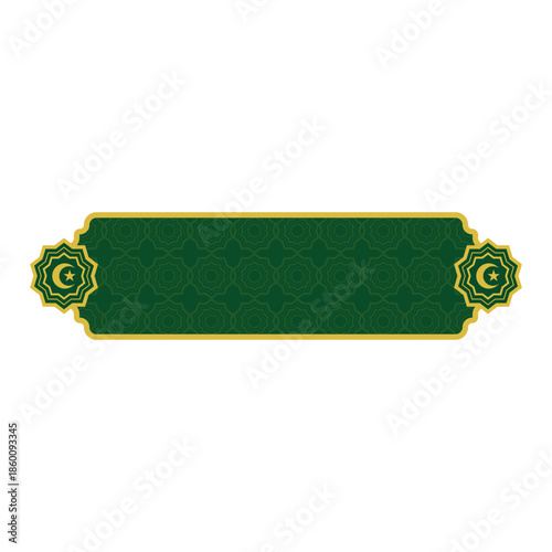 Islamic Banner Frame