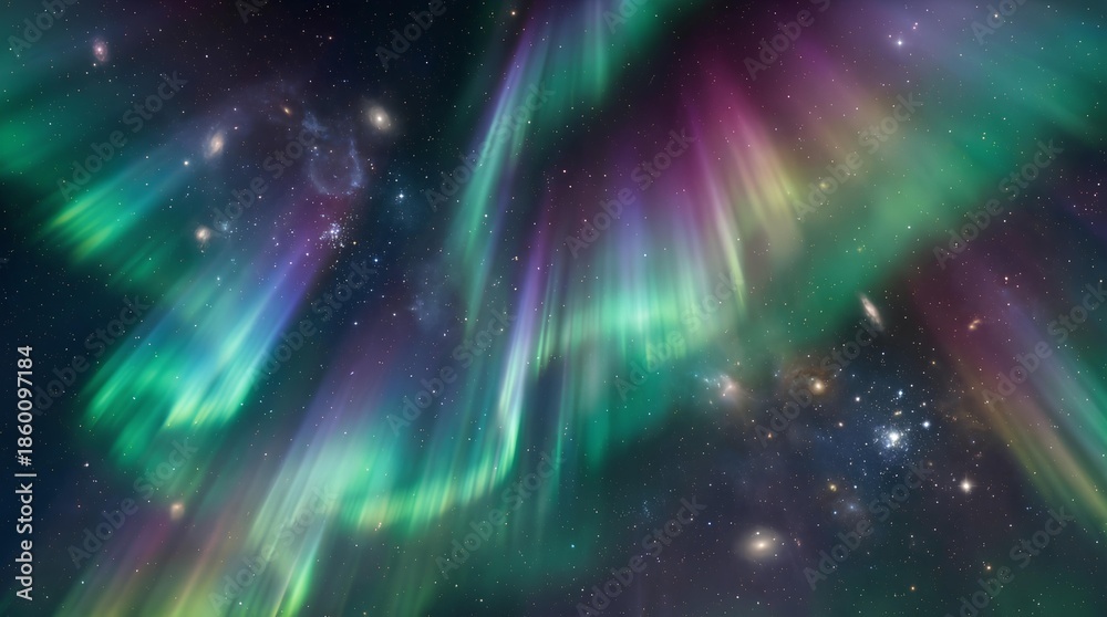 Fototapeta premium Cosmic Aurora