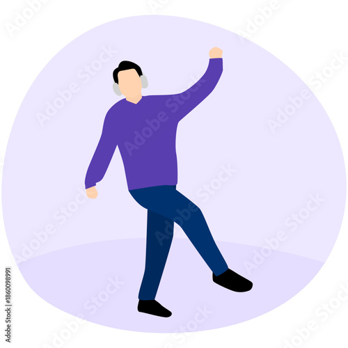 People Dance Illustration